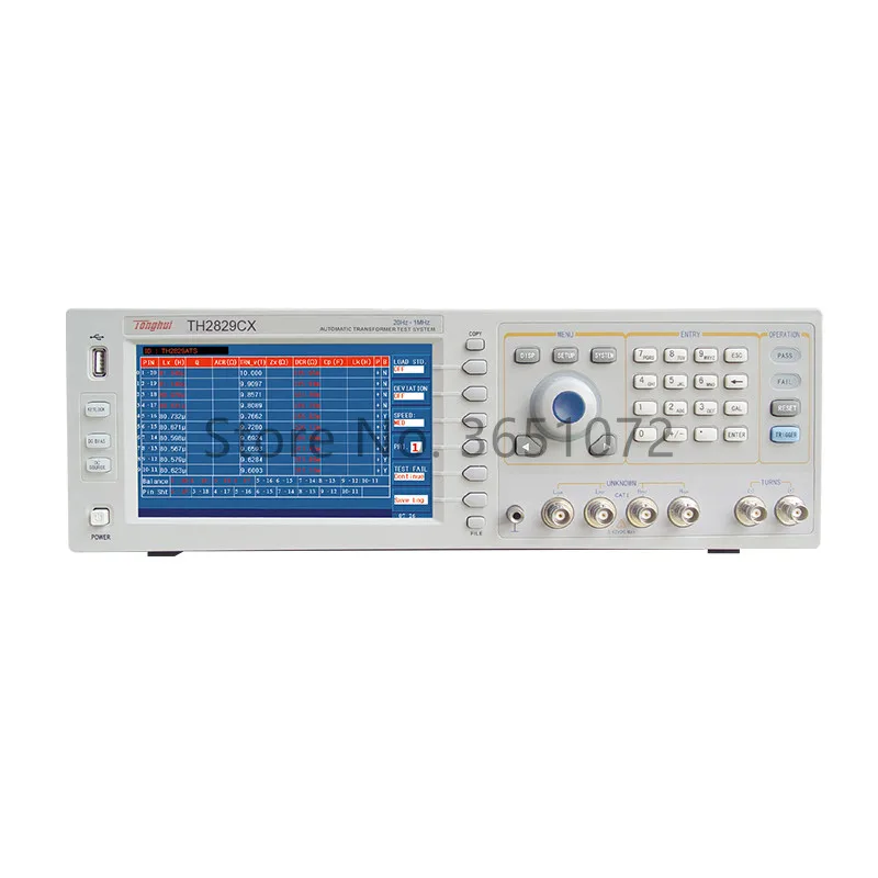 

TH2829CX 20Hz-1MHz Manual Automatic Transformer Tester Option LCR Function
