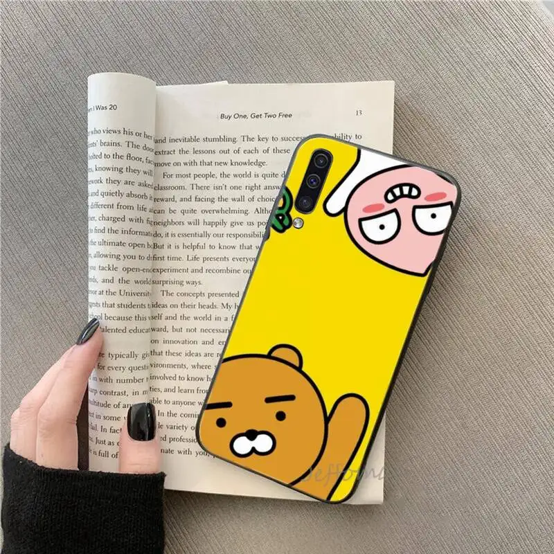 

Korean cartoon funny cocoa friend Phone Case For Samsung galaxy S 7 8 9 10 20 edge A 6 10 20 30 50 51 70 note 10 plus Funda