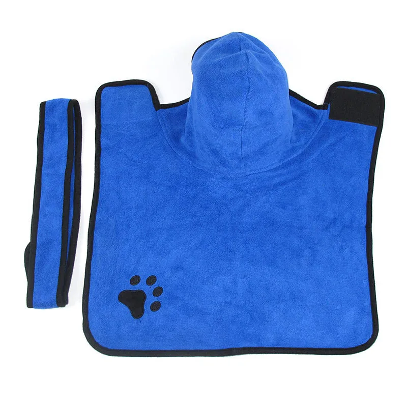 C2 Pet супер впитывающее банное полотенце банный халат для собак кошек микрофибра