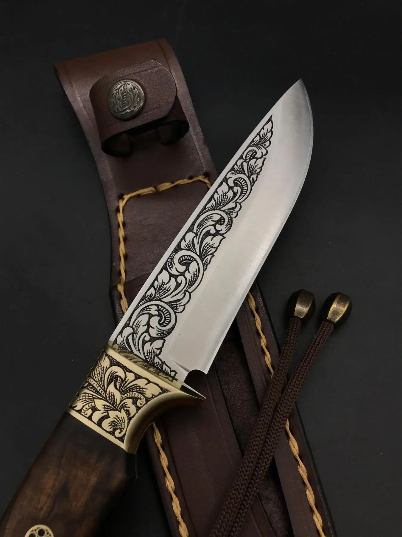 

BOHLER N690 Engraving Camping Knife TK25