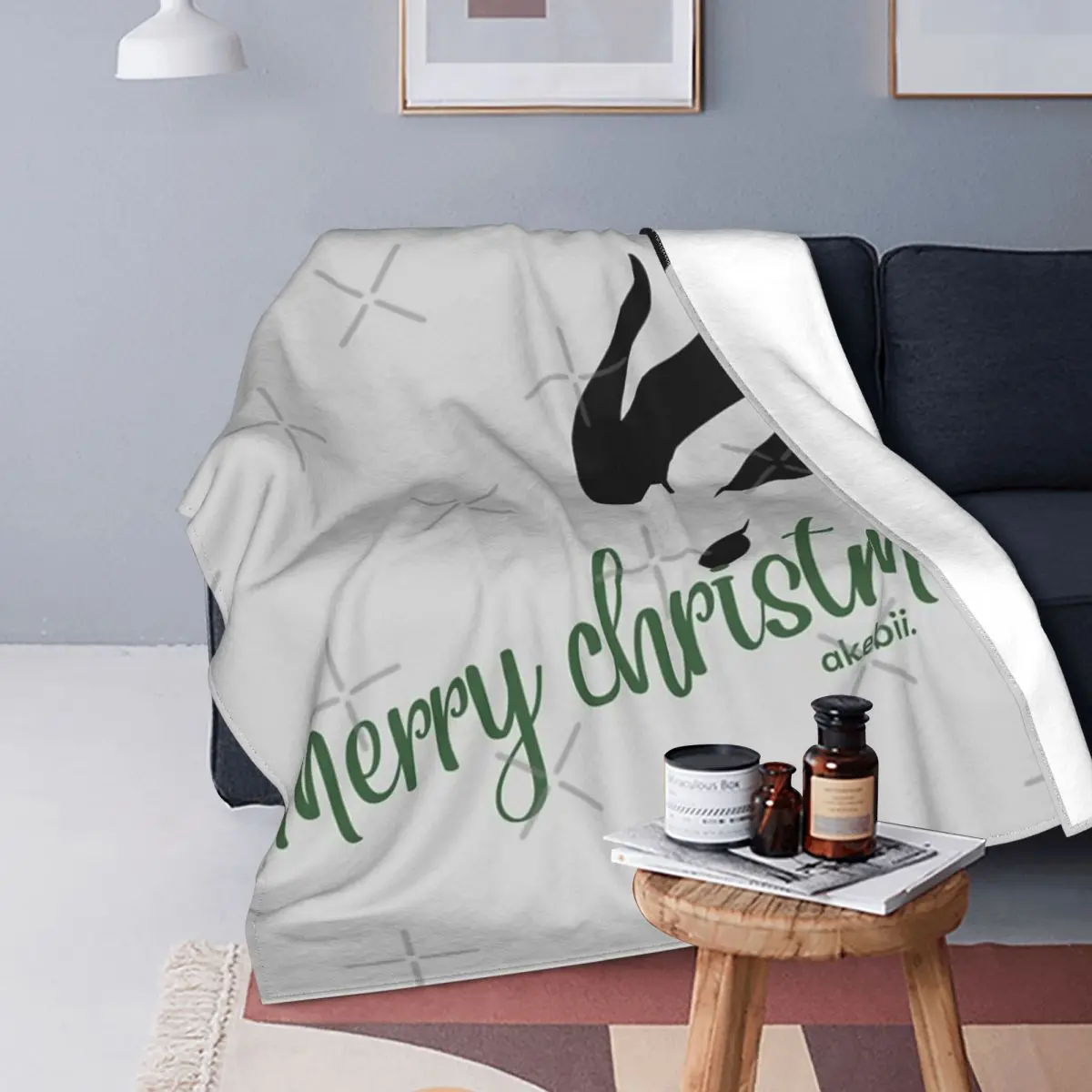 

Рождественское одеяло Akebii, покрывало для кровати, плед, муслиновое теплое одеяло в клетку, зимние покрывала для кровати