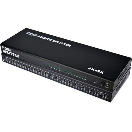 4k x 2k HDMI сплиттер 1x16 видео дистрибьютор преобразователь 4K 3D HD 1080P 1 в 12 16 Выход для PS3
