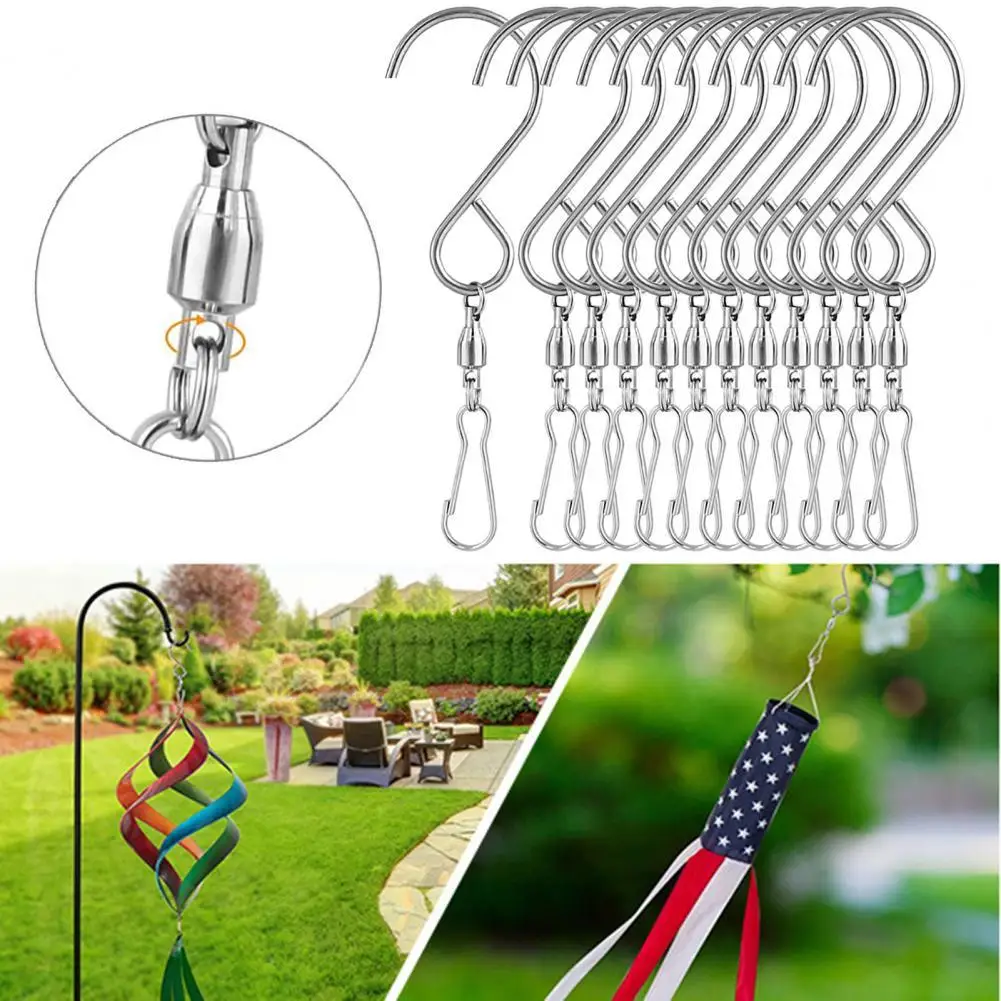 

Good Load Bearing Stainless Steel Dream Catcher Swivel Hooks Party Supplies