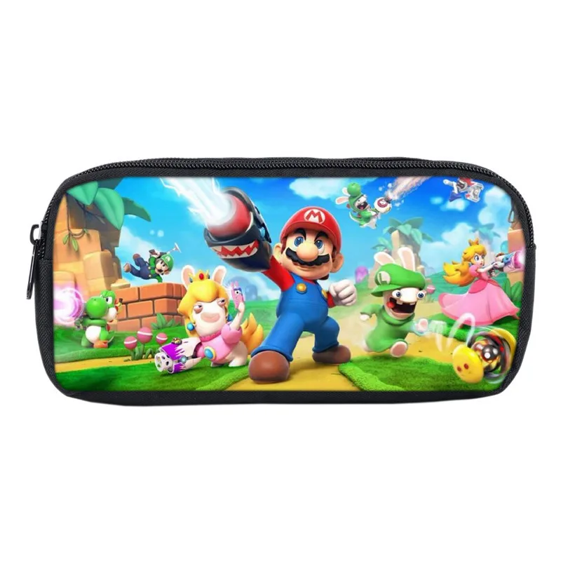 Игра Super Mario Bros 3D Пенал для карандашей сумки ручек студенческие учебы