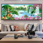 Алмазная 5d живопись с пейзажем деревом, полная Алмазная Вышивка крестиком, красивый пейзаж, мечта, пейзаж, алмазная вышивка, 2021