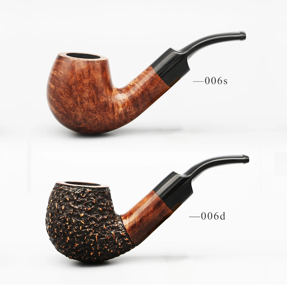 ▂Курильщик ~ изогнутая деревянная труба тонкие и компактные 9 мм фильтры с