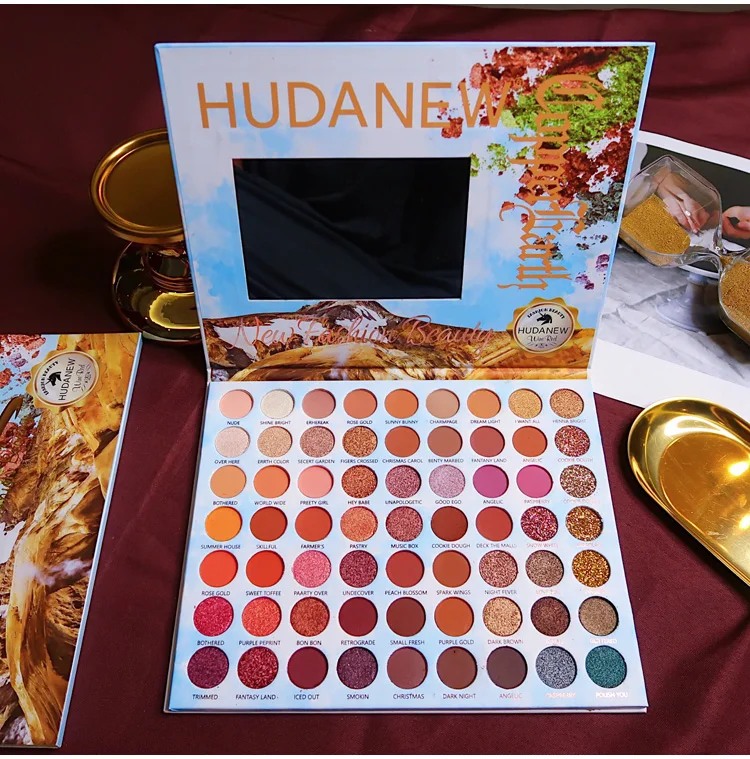 

Makeup Eyeshadow Palette 63 Color Summer Collection Matte Shimmer Glitter Pigment Eye Shadow Pallete Cosmetic