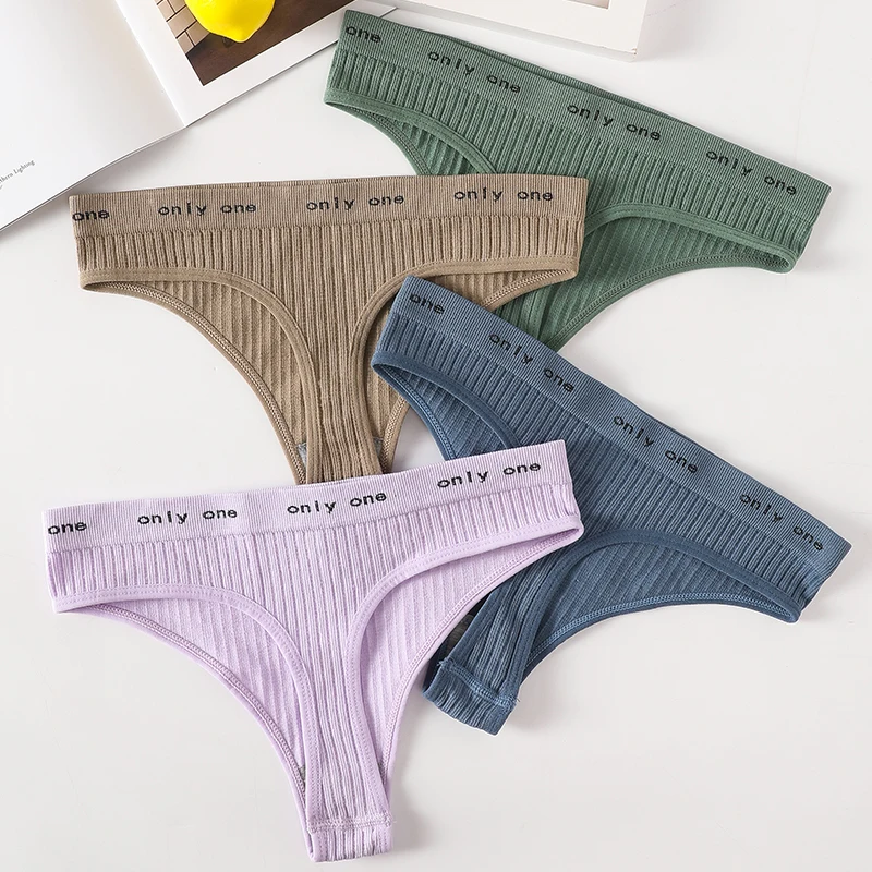 

Стринги, стринги, женские трусики, женские хлопковые трусики, нижнее белье, бесшовное нижнее белье, сексуальное мягкое нижнее белье с буквен...