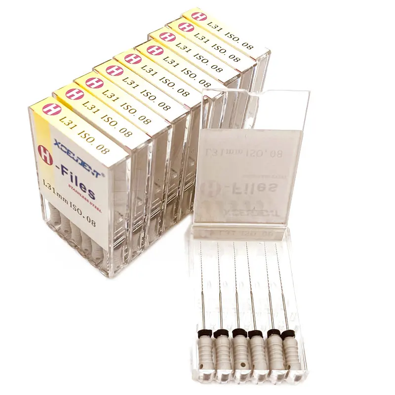 10 коробок эндододонтический корневой канал H-файл (Ручное использование)