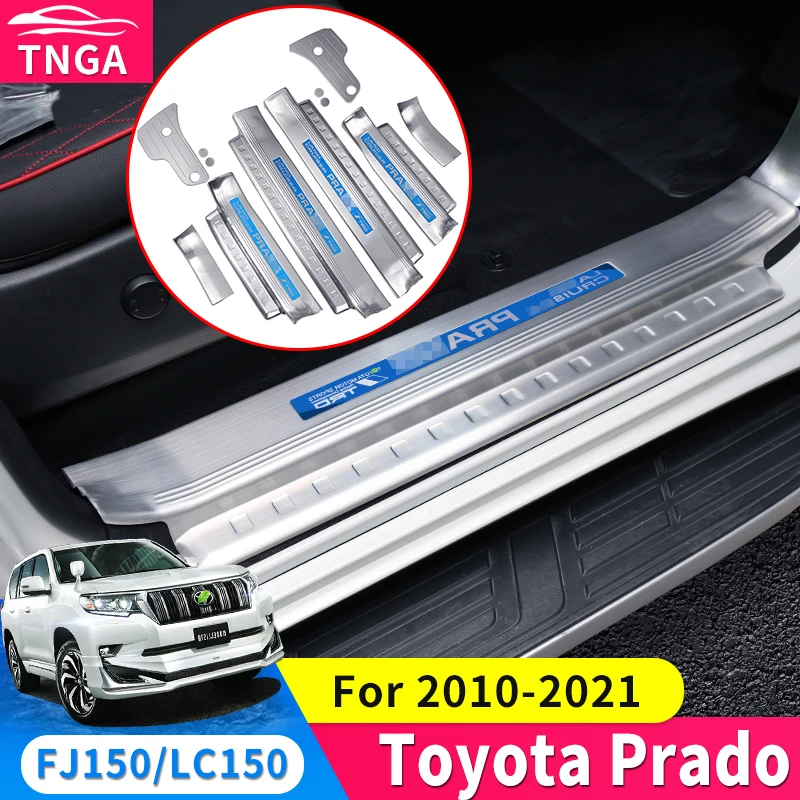 

2010-2022 Toyota Land Cruiser Prado 150 Modification Accessories Lc150 Threshold Protection Welcome Pedal to Prevent Scratches