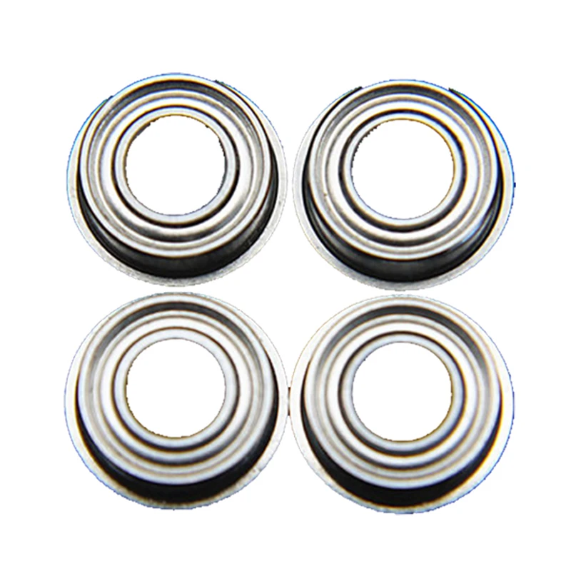 

5 PCS MF84zz (4x8x3 mm) Flange Metal Double Shielded Ball Bearing 4*8*3 Flanged