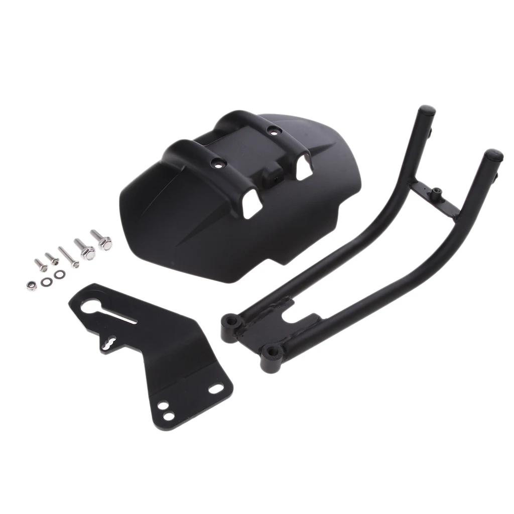 

Universal Motorcycle Rear Fender Wheel Splash Guard Cover Mudguard #002