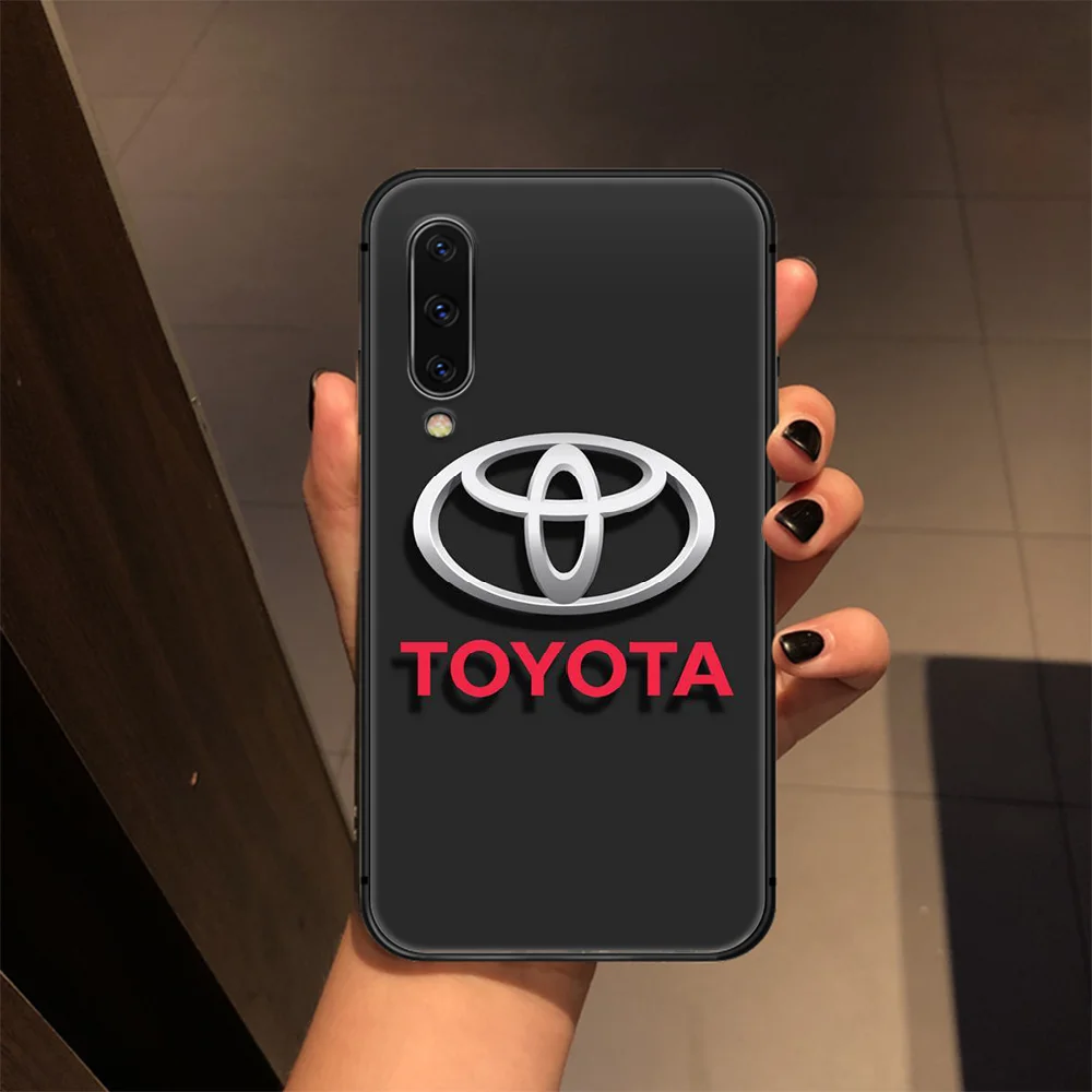 

Toyotae car Phone Case Cover For Samsung Galaxy A10 A11 A20 E A21 A30 A40 A41 A50 A51 A70 A71 A81 S 4G 5G black Back Painting