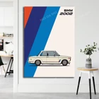 BMW 2002 Tii Художественная печатьпостер