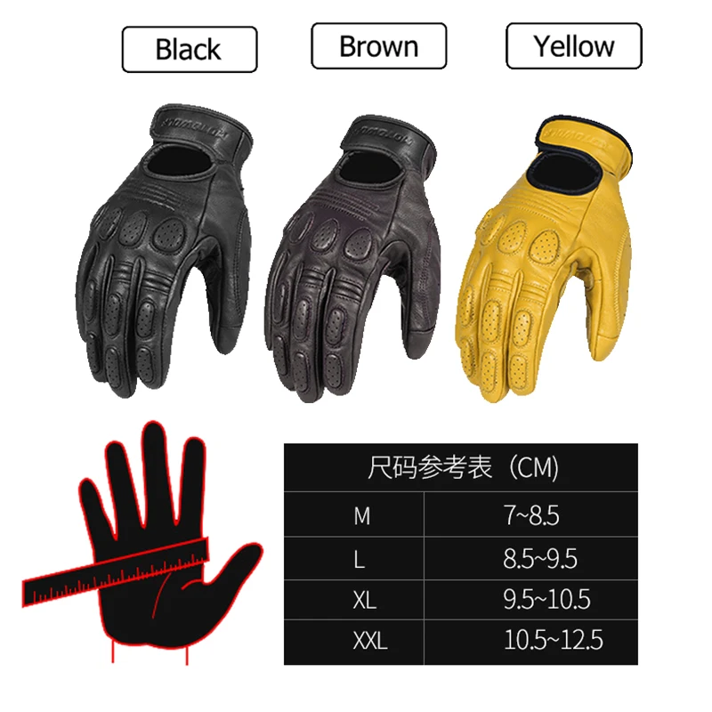 

Half finger Gloves /Full finger Breathable Gloves Real Sheepskin Motorcycle Gloves Waterproof Gloves Motorcycle Protective Gears