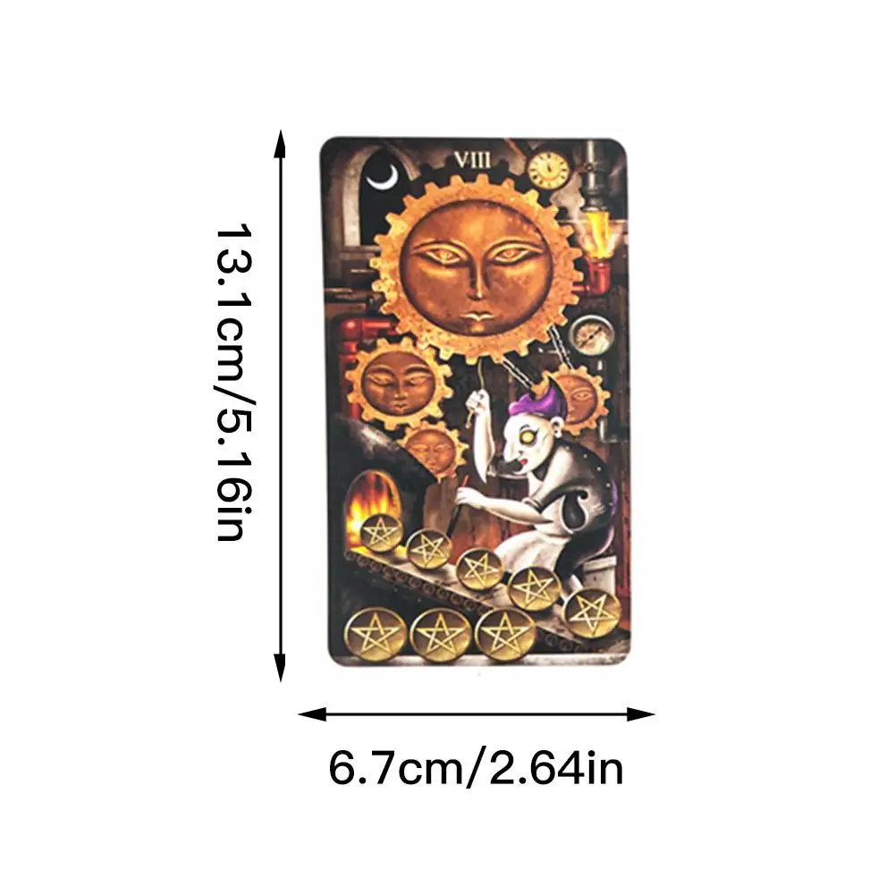 78 шт. английская настольная игра Deviant Moon Tarot версия карты для вечерние и Вечерние