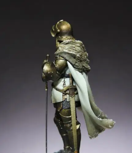 1/24 Смола Модель Строительный мининабор фигурка рыцаря|Наборы для сборки моделей|