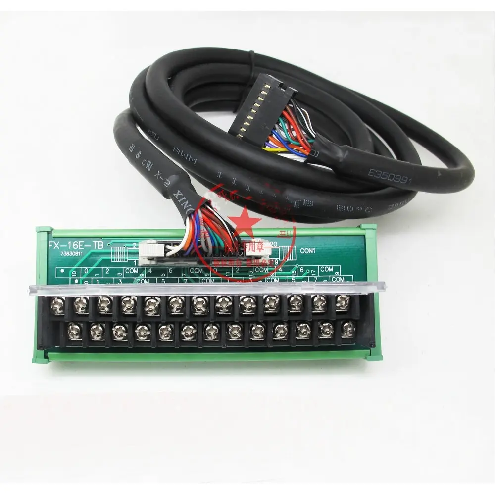 Клеммная колодка FX 16E TB 26 клеммный Модуль PLC Круглый экранированный проводной