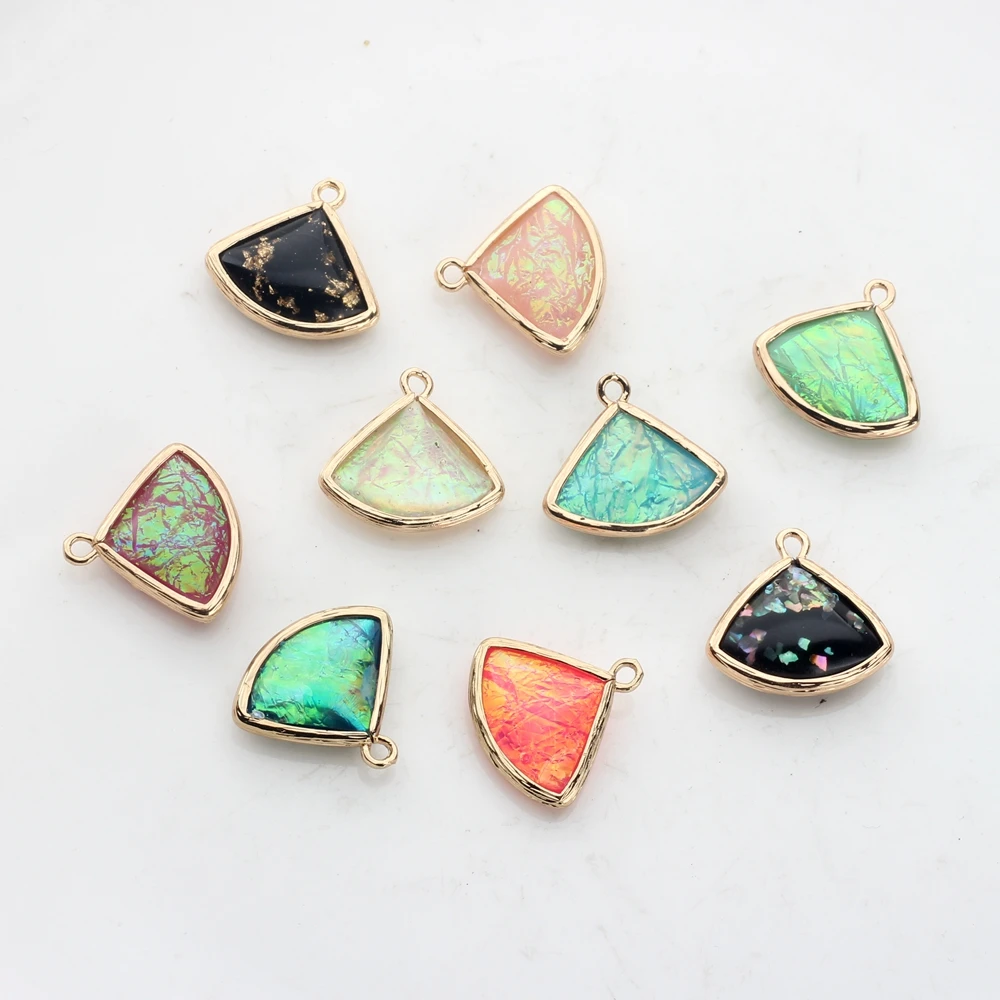 Подвески из смолы с уксусной кислотой подвеска имитацией опала подвески в форме