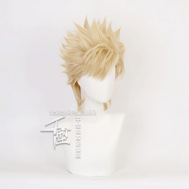 Парик для косплея Джоджо невероятные приключения Цезарь Антонио зеппелли