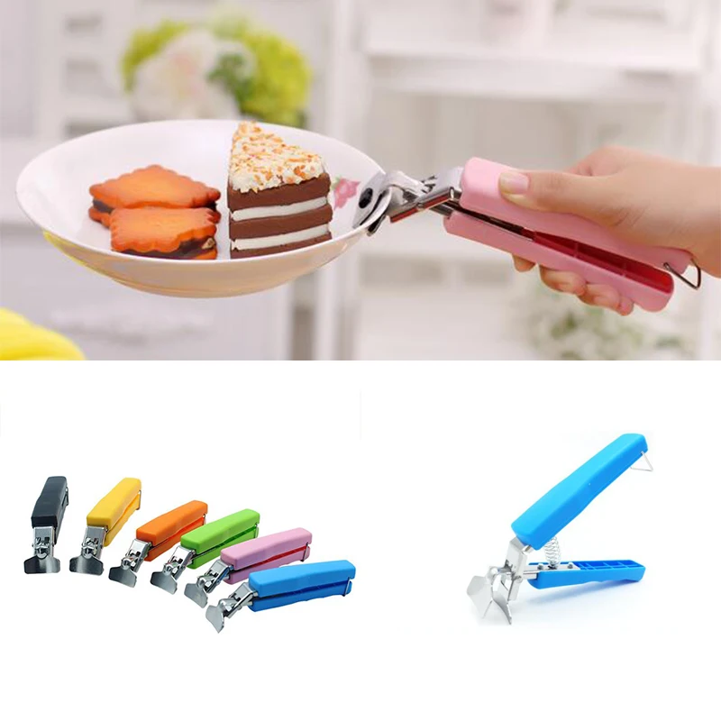 Anti-Hot Bowl Plate Clip Gripper Kitchen Cooking Tool Picnic Random Color |