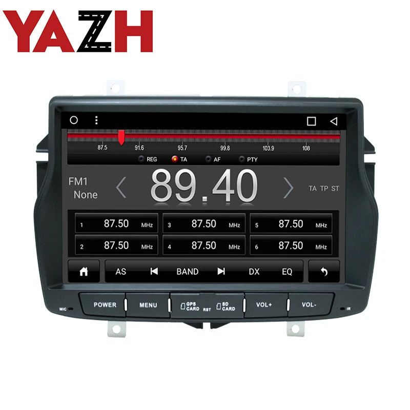 YAZH Android радио для Lada Vesta 2015 2016 2017 2018 автомобильный блок мультимедиа с SWC