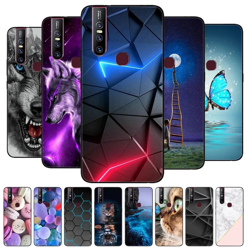 

For VIVO V15 Pro Case Silicon Back Cover Phone Case for VIVO V15 Pro V15Pro V 15 1819 Cases Soft bumper coque VIVOV15 Pro 1818