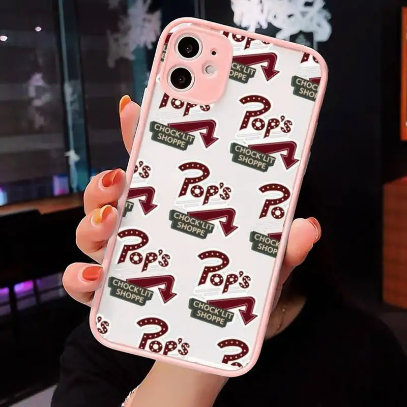 

American TV Riverdale Southside Serpents Phone Cases Matte Transparent for iPhone 7 8 11 12 s mini pro X XS XR MAX Plus cover