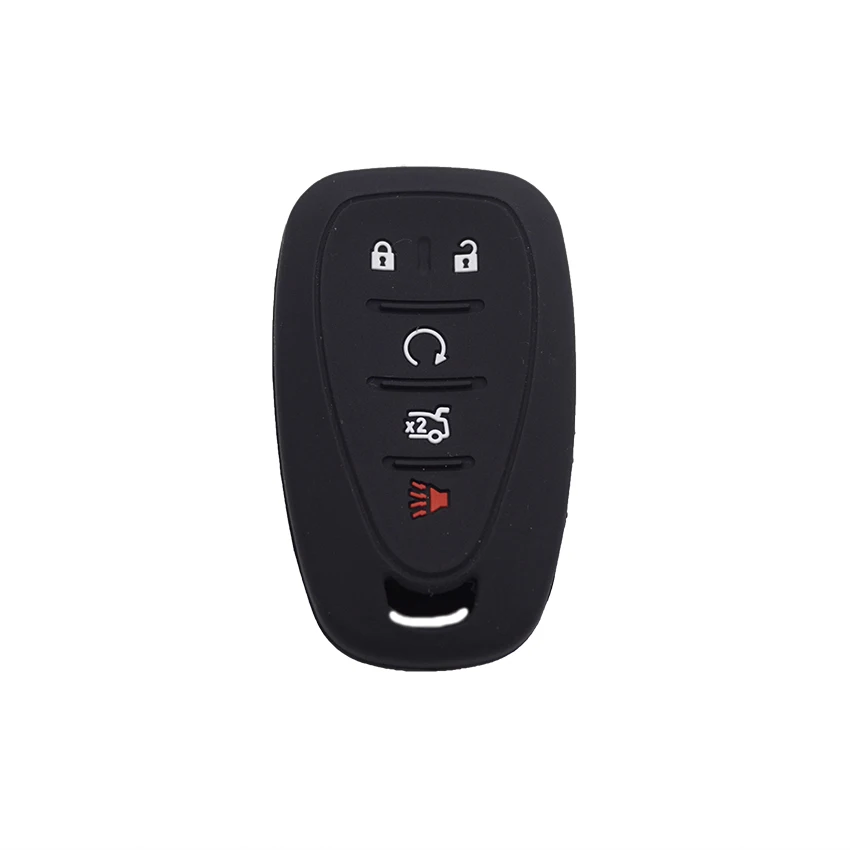Cocolockey силиконовый чехол для автомобильного ключа Chevrolet брелок резиновый