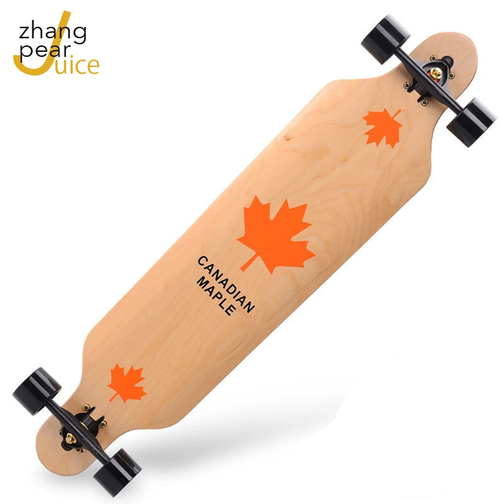 Skateboard 7-Layer Wood Deck  Skate Board Four Wheels Longboard Skateboard 104cm Cruiser Board