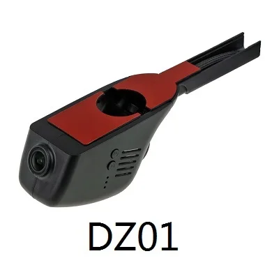 DZ01 Black SINOSMART Novatek 96658 автомобильный Wifi DVR для Volkswagen Polo Passat Touran Tiguan Bora Magotan Golf и т. Д. Управление приложением SONY IMX323 - Название цвета: DZ01 Black