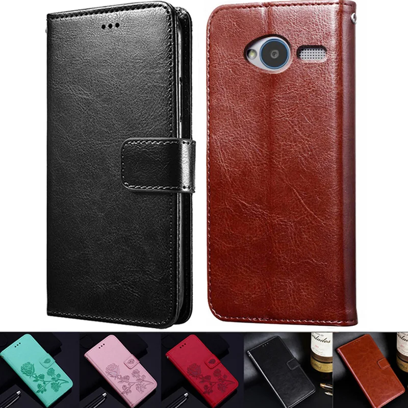 

for ZTE Blade L3 Luxury Wallet Flip Leather Case for ZTE Blade L3 Cover With Stand Card Slots