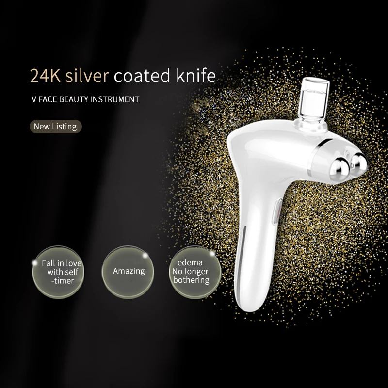 Радиочастотный нано гидратирующий Массажер для ухода за кожей лица Ион +/