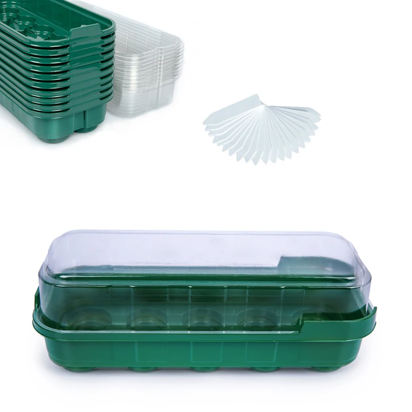 Горшок для семян растений 10 отверстий помещений садоводства гидропоники балкона