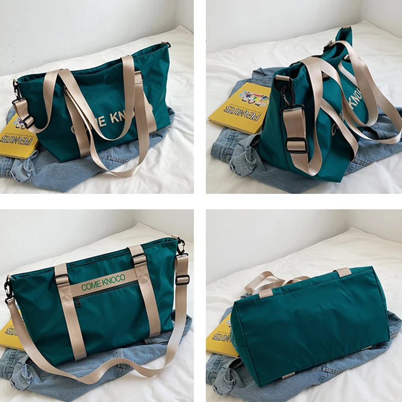 New Female Sports Yoga Bag Daily Luggage Travel Bag for Women One Shoulder Fitness Bag Crossbody Bag 2021