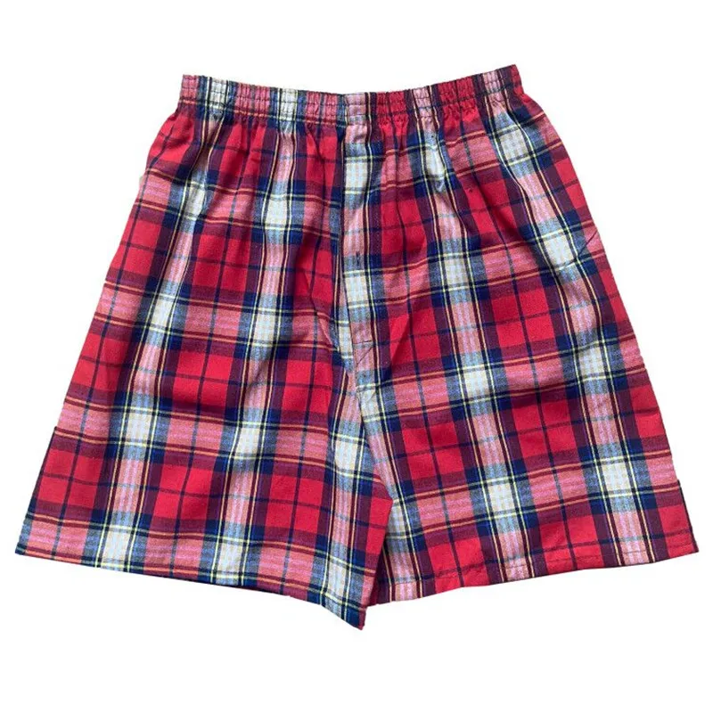 Нижнее белье мужское свободные хлопковые боксеры для дома 5 шт.|Мужские шорты| |