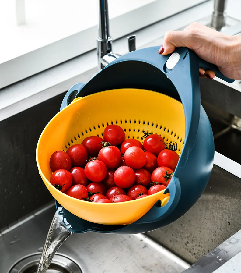 

9-in-1 Multi-functional Rotate Vegetable Cutter Manual Slicer Fruit Cutter Mandoline Choppers Veggie Fruit Shredder Grater Large