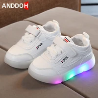 size 21 30 childrens shoes sneakers with luminous sole running baby shoes with lights children led luminous sneakers for baby