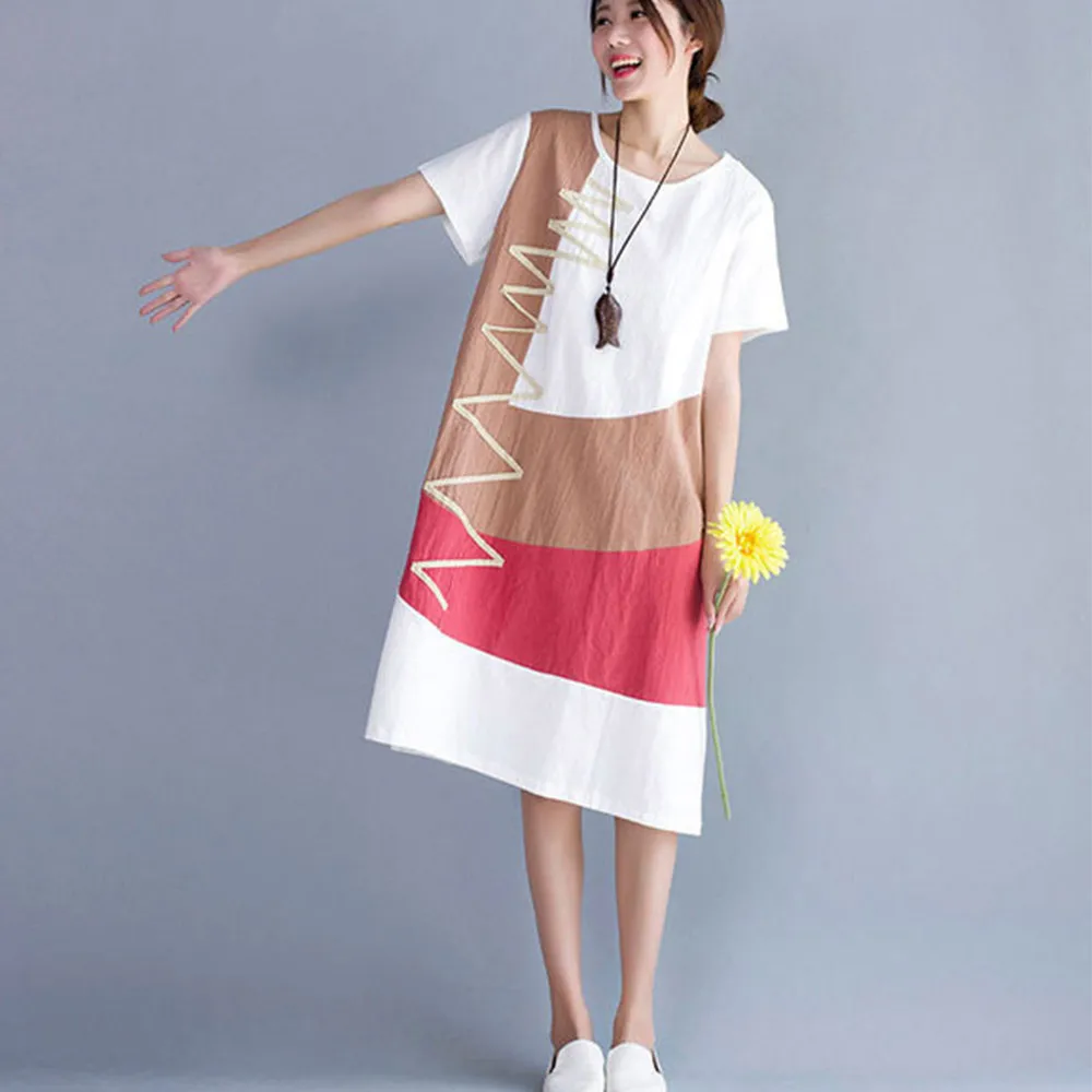 Женское льняное летнее платье Supermiss Элегантное Длинное модели 2020 дюйма Новые