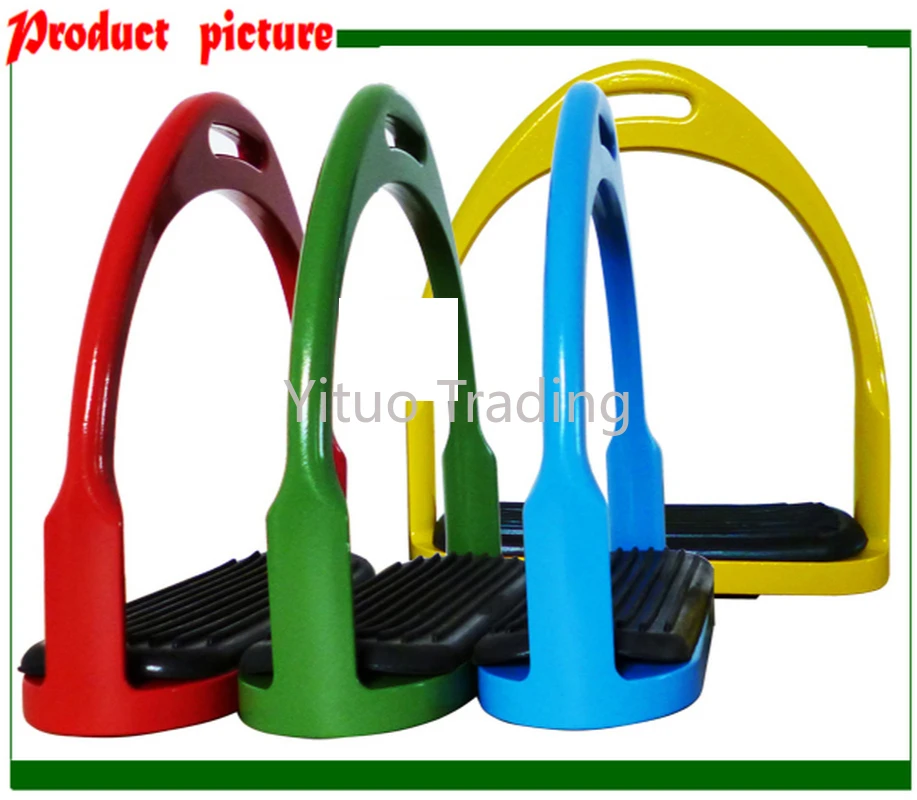 

Die-casting Aluminum Stirrup Cushion Load-bearing 300 Kg Hand-polished Metal Cushion Light and Durable Paint Multiple Colors