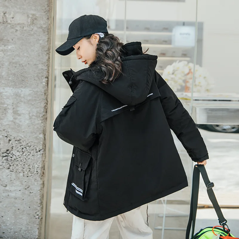 TANG брендовая Высококачественная модная женская парка 2019 новая зимняя оснастка