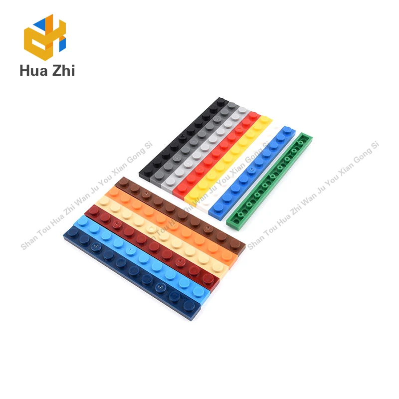 10PCS 4477 Plate 1x10 Building Blocks Parts MOC DIY Education Build Toys Brick