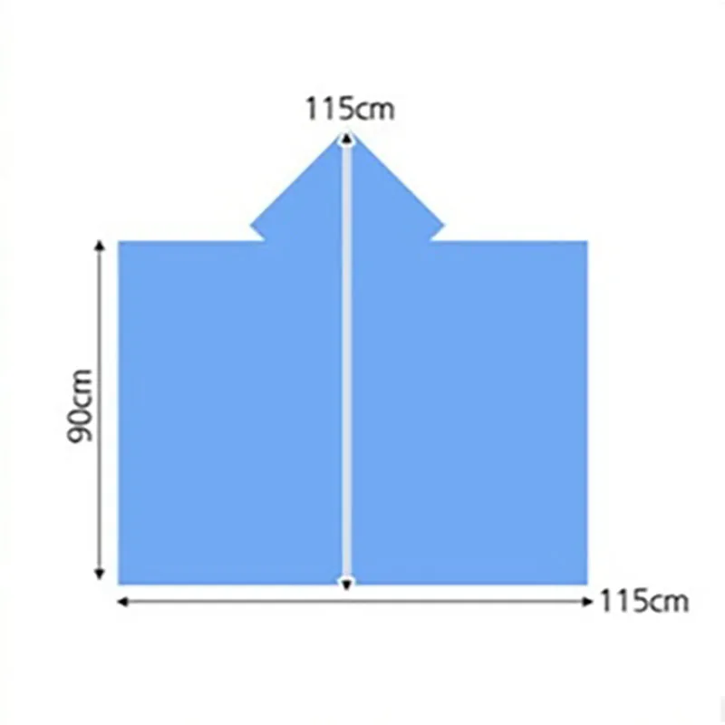 

1Pc Disposable Portable Rain Coat Ball Emergency Waterproof Hooded Raincoat Household Merchandises Hiking Camping Cloak Raincoat