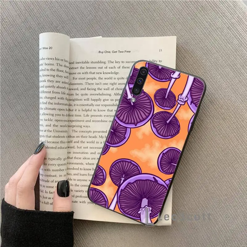 

Weird Trippy Mushroom Psychedelic Phone Case For Samsung A20 A30 30s A40 A7 2018 J2 J7 prime J4 Plus S5 Note 9 10 Plus