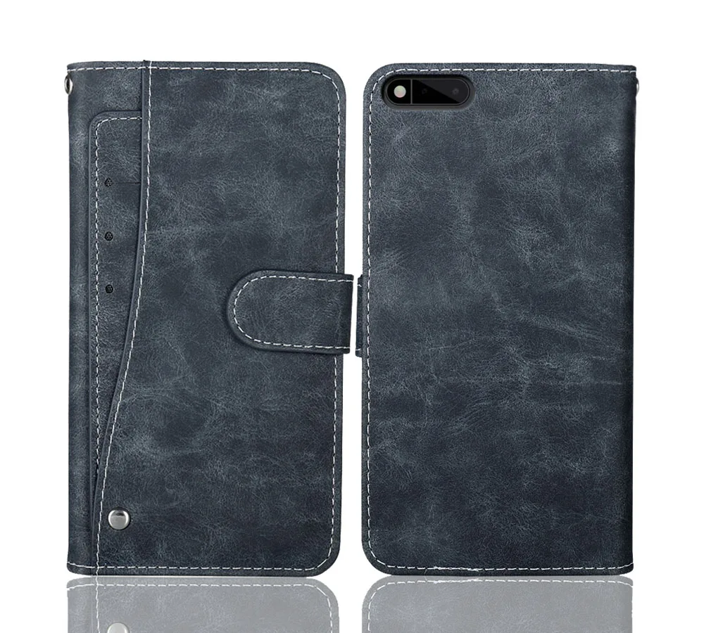 Роскошный кошелек Razer чехол для телефона 5 7 &quotВинтажные кожаные флип-чехлы