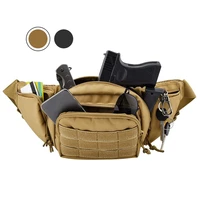 tatcical multifunction waist bag military gun holster anti theft waist pack tool storage bag military combat bag for hunting