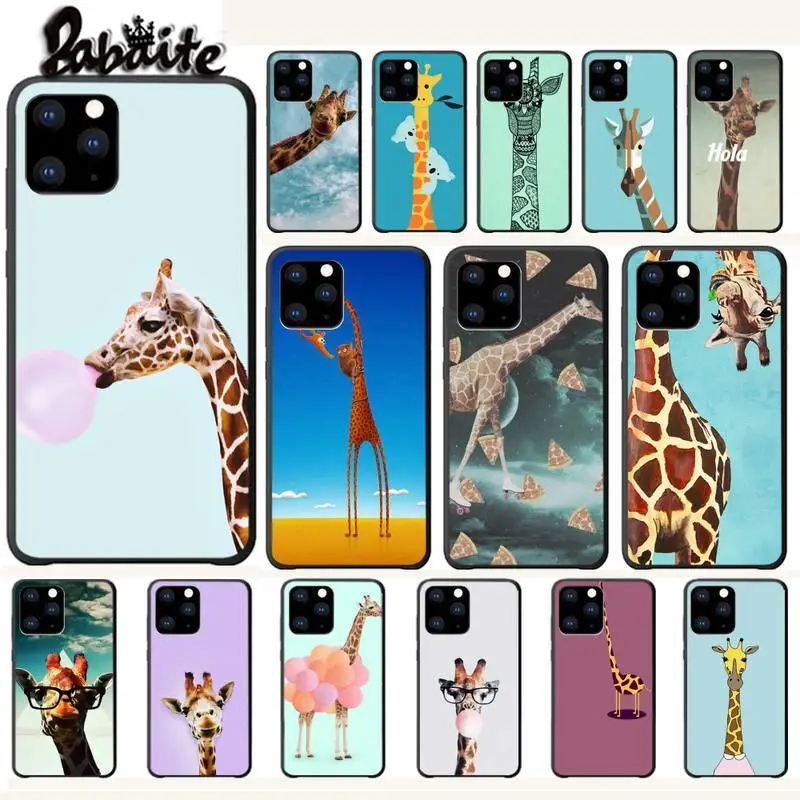 Чехлы Love Cool с жирафом Роскошный чехол для Iphone 6 6s 7 8 Plus X Xs Max Xr 11 Pro мобильный телефон