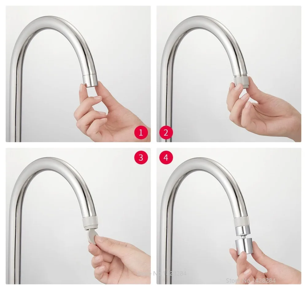 Xiaomi DIIID вращение на 360 ° Двойной Функция аэратор для крана брызг водосберегающий фильтр двойной водный цветок режим