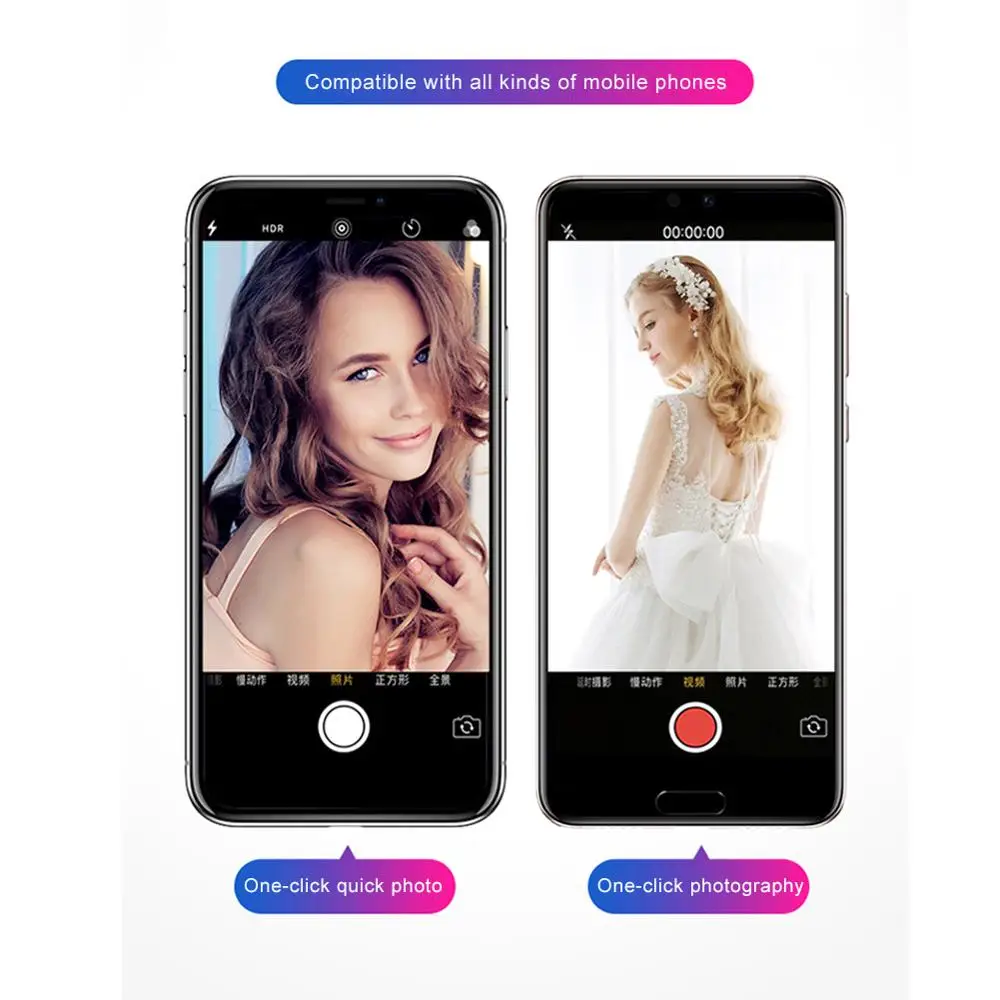Мини пульт дистанционного управления Bluetooth-совместимое беспроводное фото для IOS
