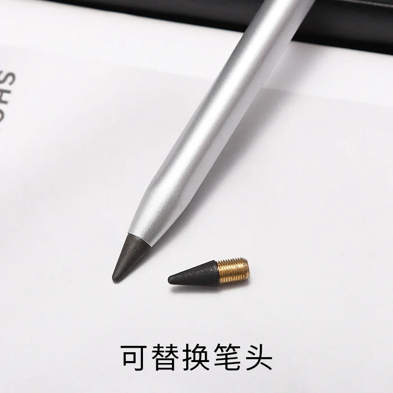 Прочные металлические карандаши без грязи Вечные многоцветные подарочные